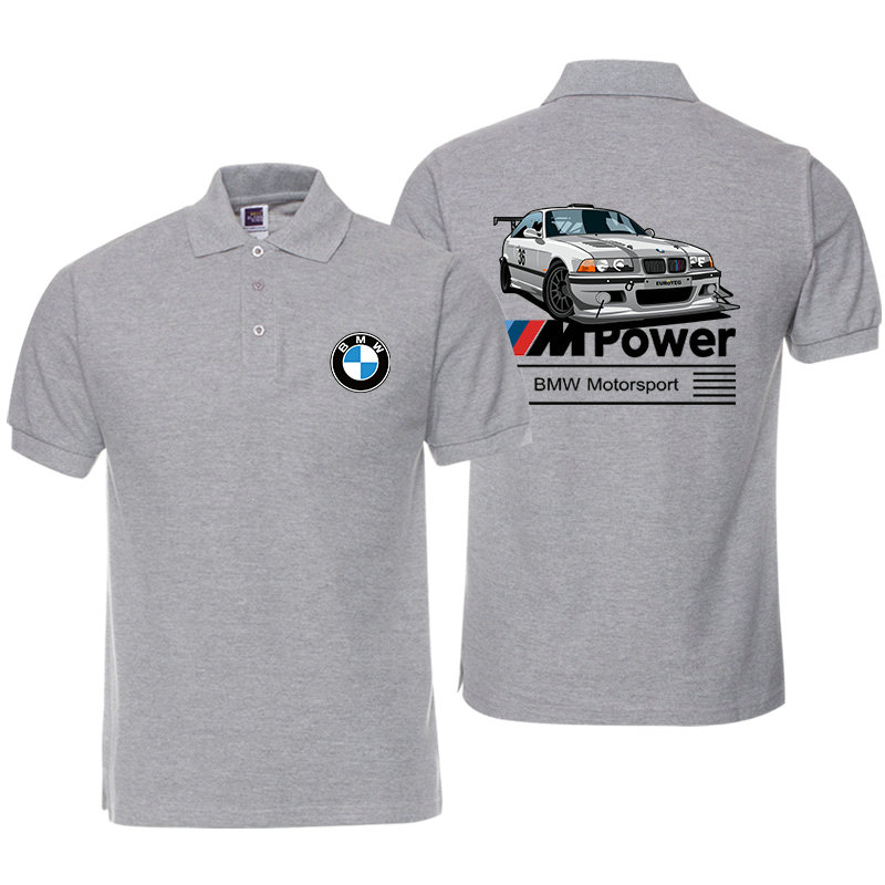 Polo BMW Motorsport Homme Coton M Power Manche Courte